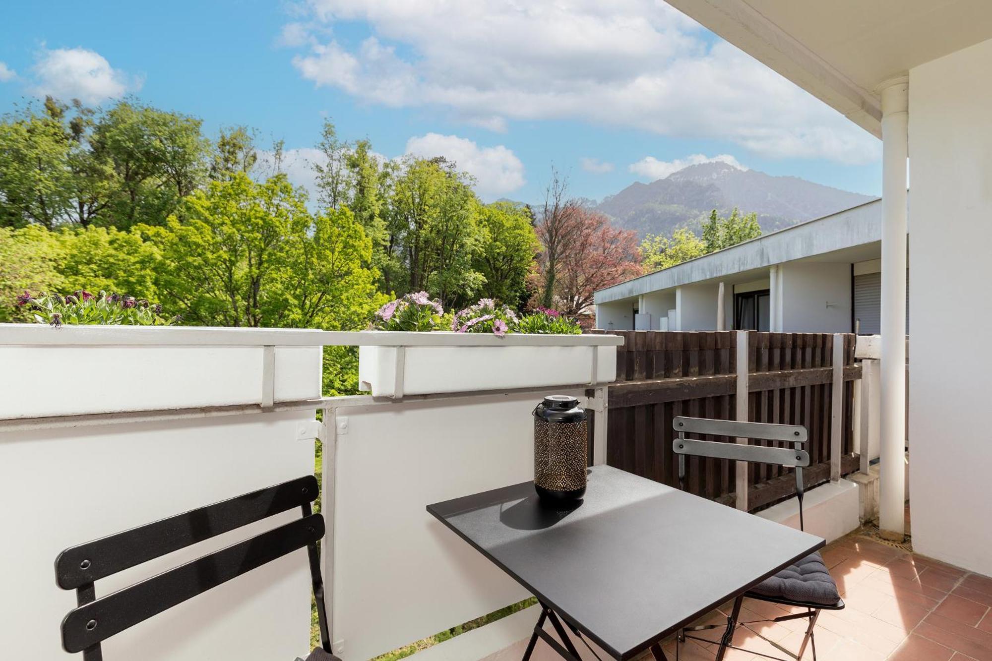 Apartment Weitblick - 7. Stock Bad Reichenhall Exterior foto